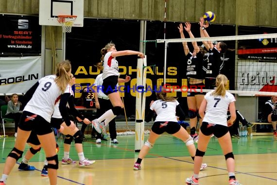 Volleyball Damen 3. Liga Süd SV Sinsheim gegen SG Bretzenheim 14.01.2017 (© Siegfried)